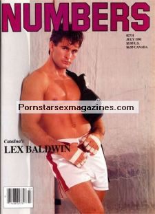 Numbers Gay Magazine July 1991 - Lex Baldwin - Jason Cruise